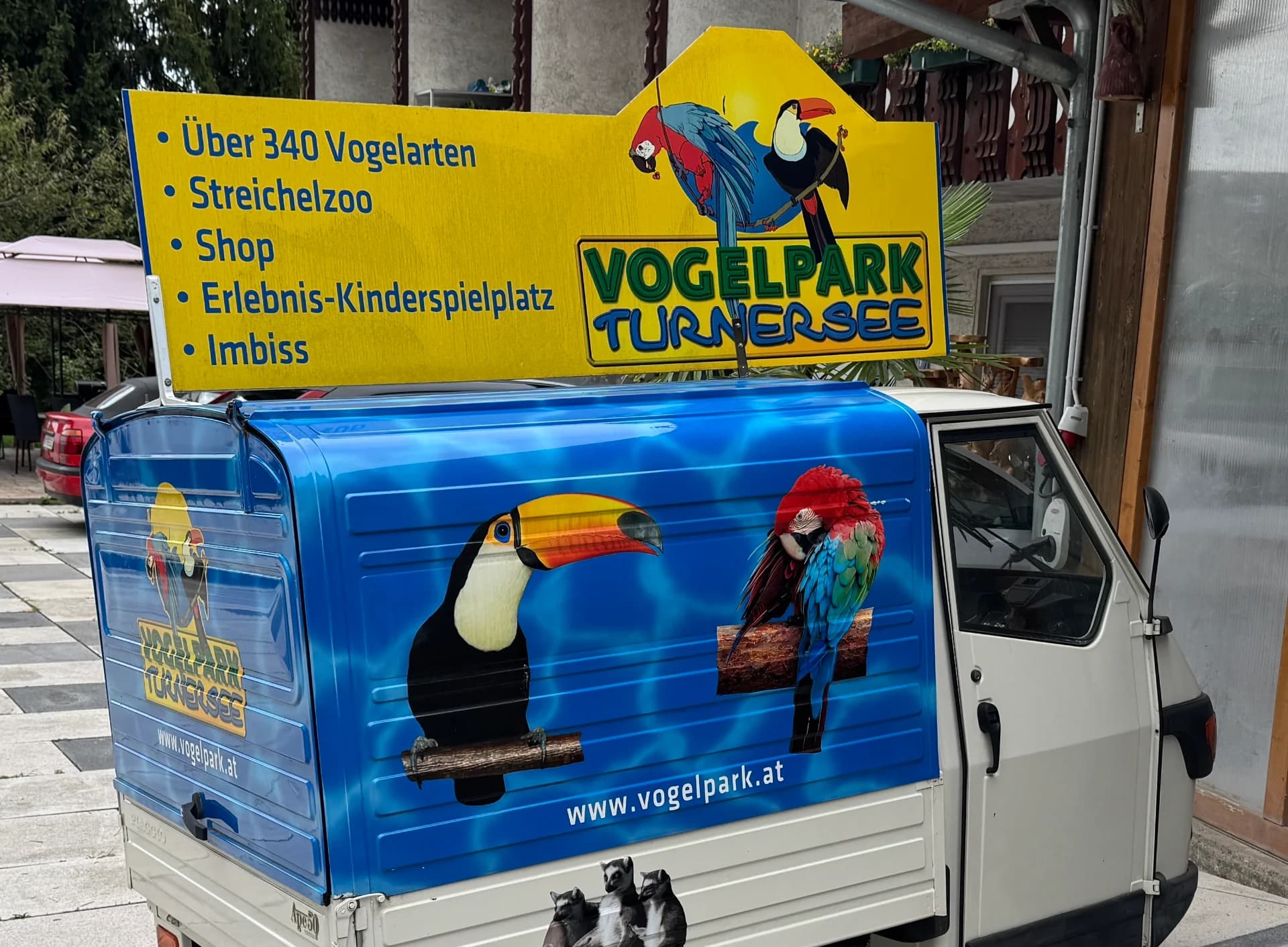 Ein tierischer Ausflug – Helgus Auktionen zu Gast im Vogelpark Turnersee